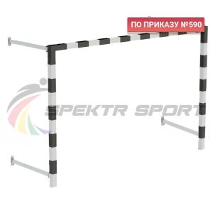 Купить Ворота мини-футбольные складные без сетки 2х3х0,5 м. (к-кт) в Янауле 